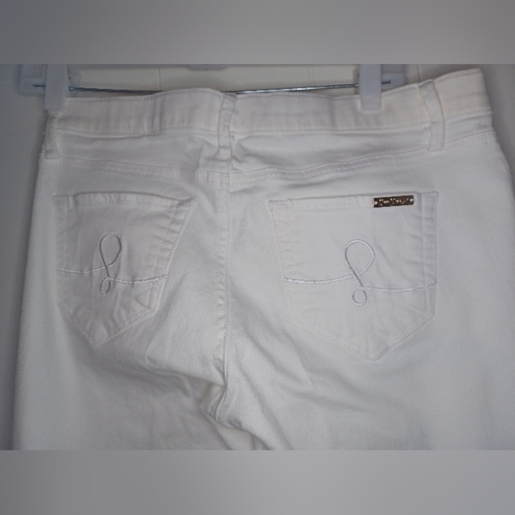 Lilly Pulitzer White Jeans with Fringe Hem - Picture 13 of 13